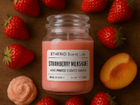 Κερί Strawberry Milkshake