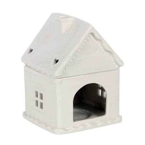 WHITE GINGERBREAD HOUSE Wax Melter - Image 2