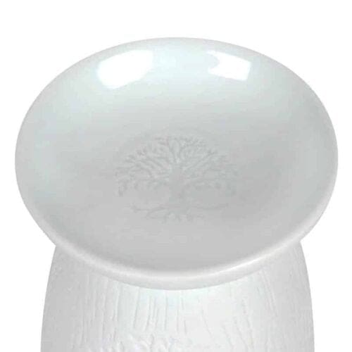 White Ceramic Tree of Life Wax Melter - Image 4